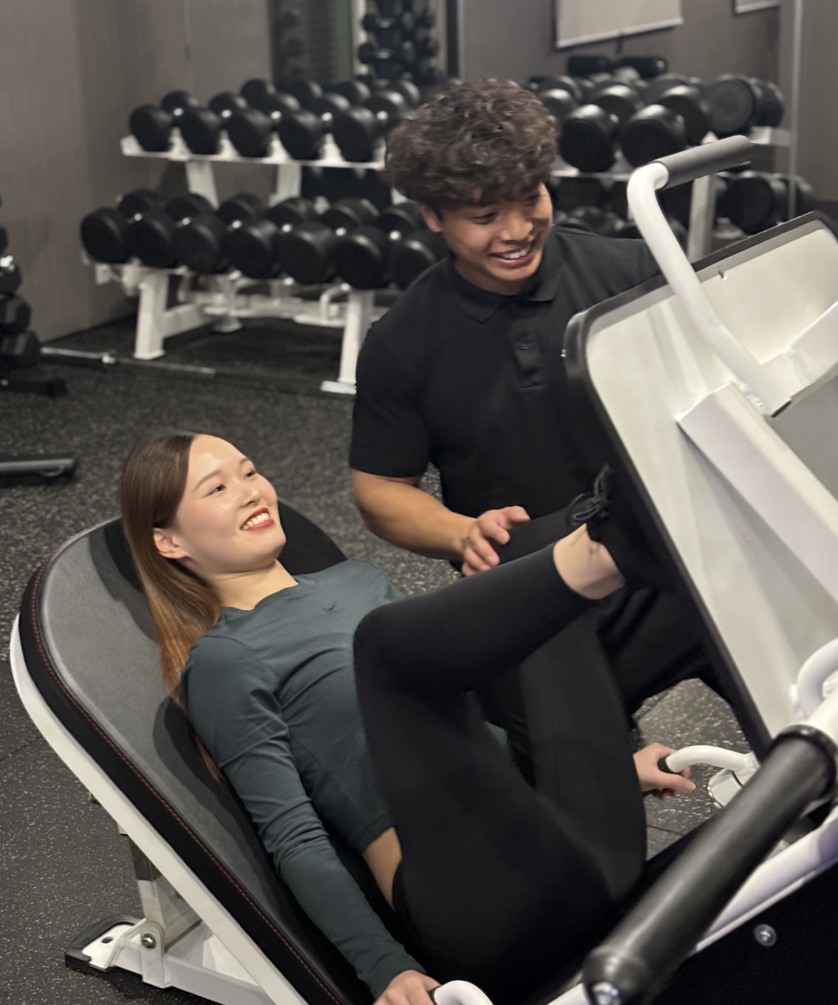 パーソナルトレーニングの様子